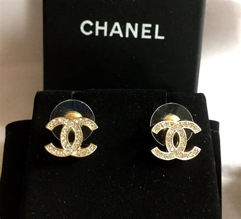 chanel studs fake|authentic chanel stud earrings.